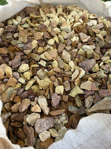 Златолит персиковый декоративная каменная крошка купить в Очёре