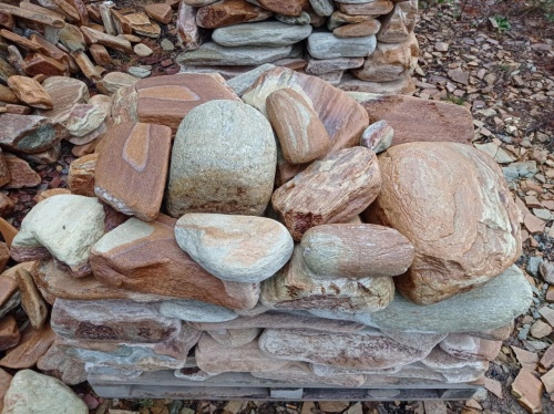 Златолит жёлтый, жёлто-зелёный глыбки и валуны для ланшафтного дизайна купить в Очёре