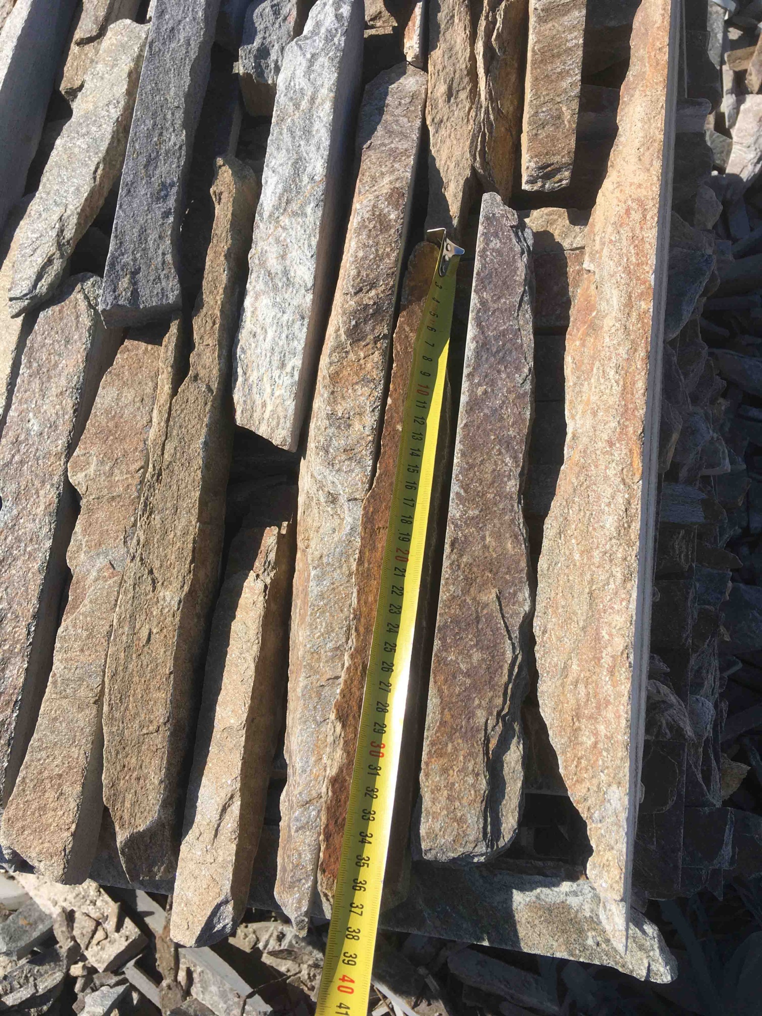 Горбушка златолит мультиколор для облицовки купить в Очёре