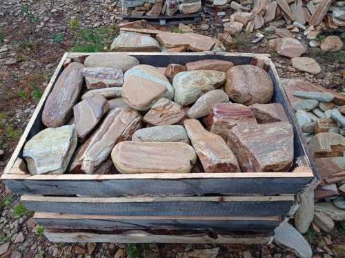 Златолит жёлтый, жёлто-зелёный глыбки и валуны для ланшафтного дизайна купить в Очёре