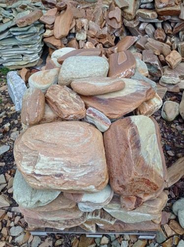 Златолит жёлтый, жёлто-зелёный глыбки и валуны для ланшафтного дизайна купить в Очёре